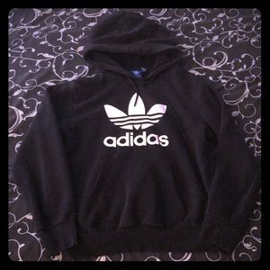 Black adidas hoodie